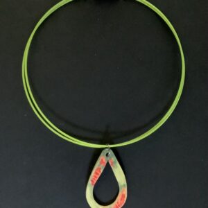 Orange/Green pendant