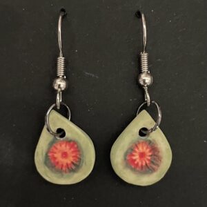 Green & Orange Flowers